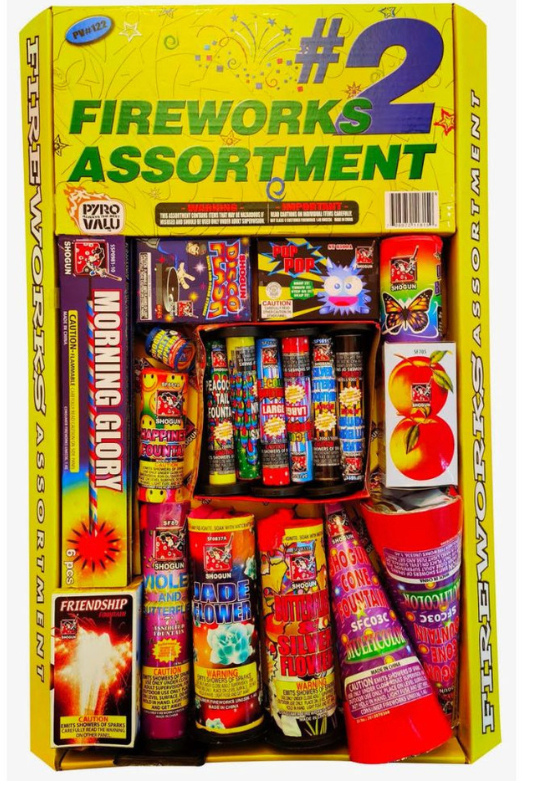 Fireworks Assortment #2 S&S Tray