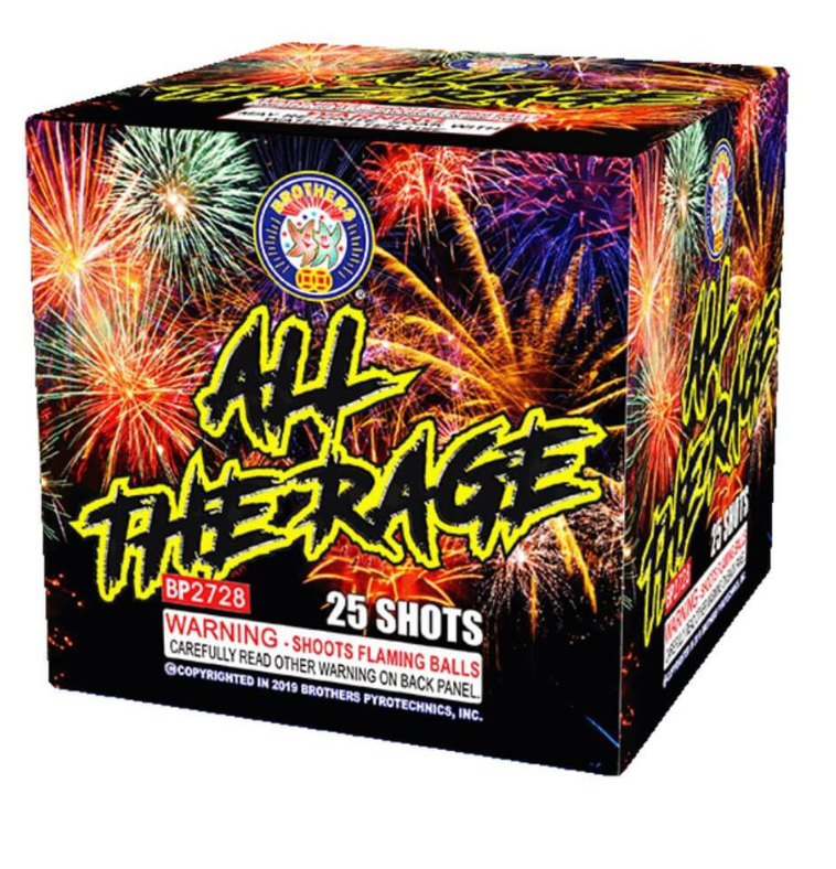 All The Rage 25s 12/1