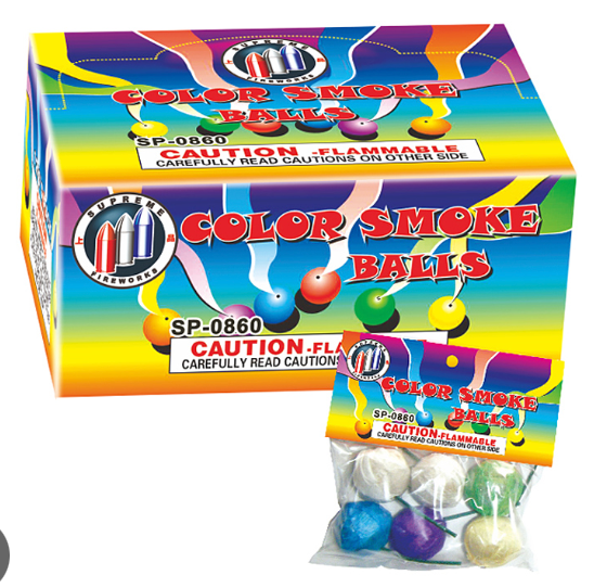 Might Max Color Smoke Balls
